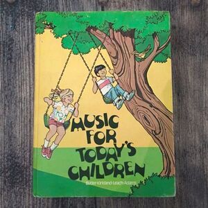 Music For Today's Children Songbook 1975 Broadman Press Hardcover